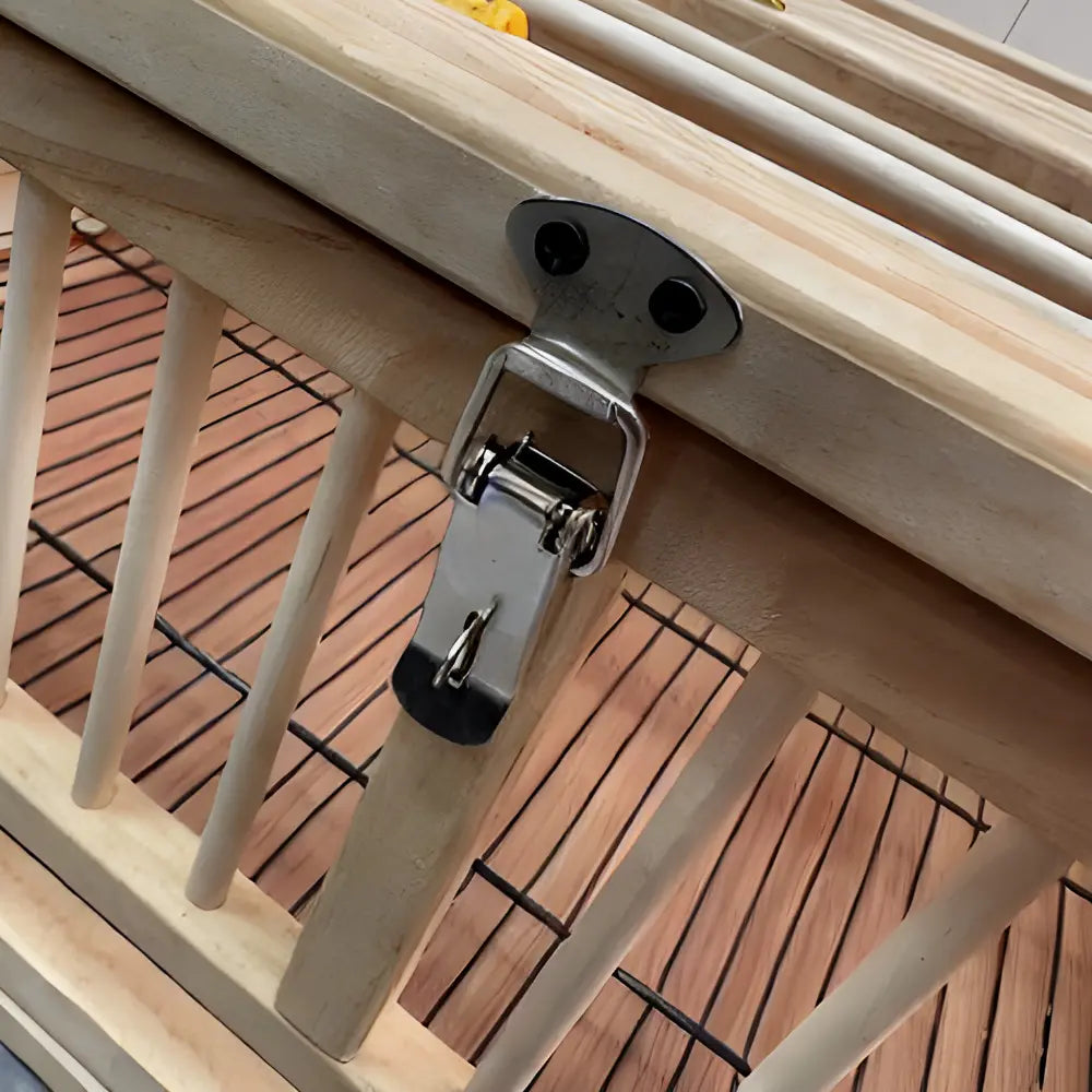 Wooden Tossing Cage (Foldable)