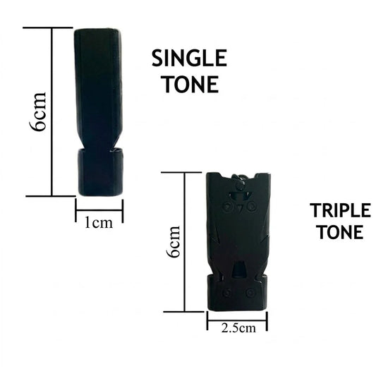 3 Tone whistle (Black)
