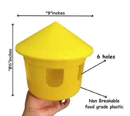 Large Multipurpose Pot for Grain, Grit & Water