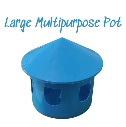 Large Multipurpose Pot for Grain, Grit & Water