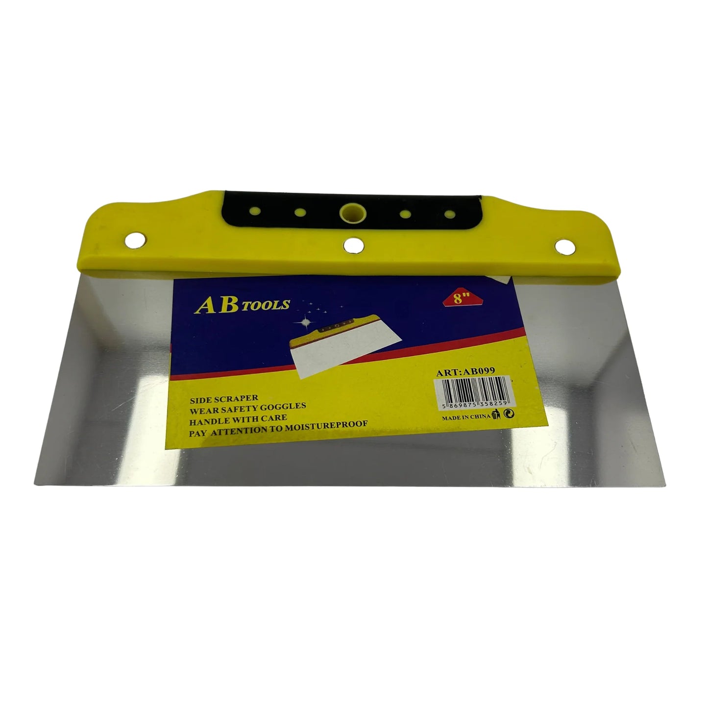 Scrapper With Plastic Handle
