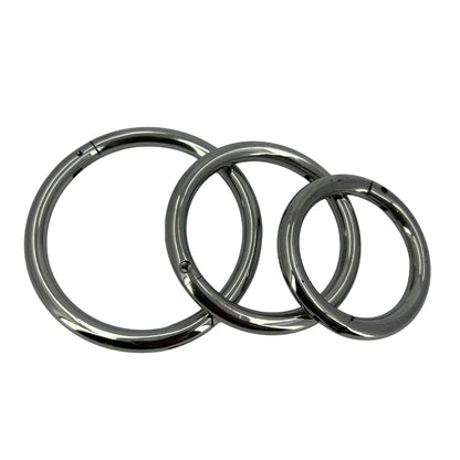 Steel Bull Nose Rings