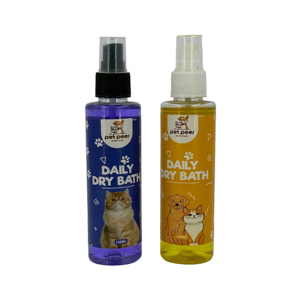 Daily Dry Bath for Cats